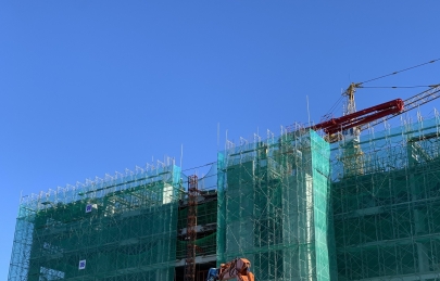 Tòa nhà W3 - Chung cư cao tầng West Sky - Phân khu NOXH tại Ecogarden đang nhanh chóng được hoàn thành.